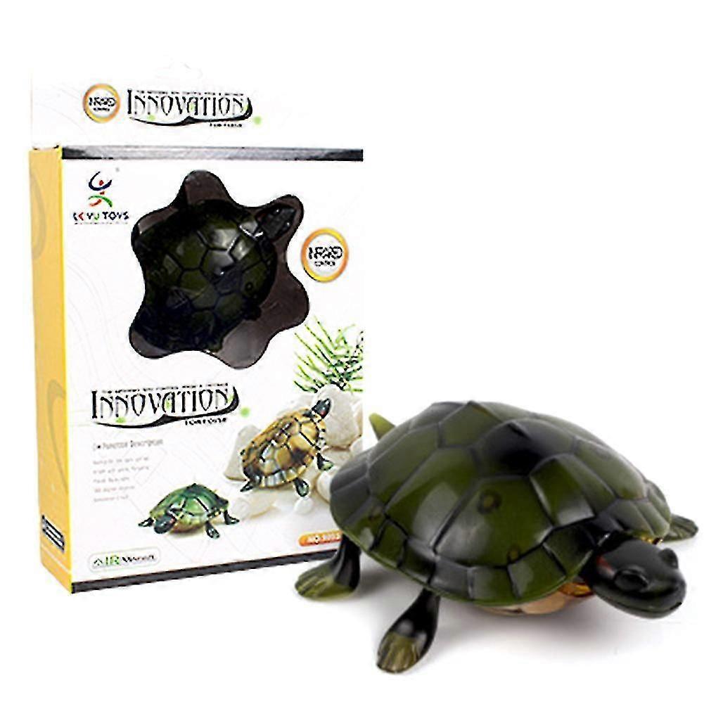 Simulation InfraRed Remote Control Electric Luminous Turtle Robot Kids Toy Gift