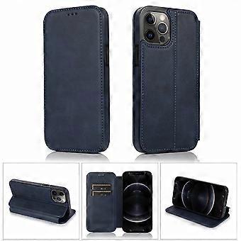 SHIELDON Case for iPhone 12 Pro Max, Leather Wallet Case, Shockproof Cover with Stand Card Slot, Compatible with iPhone 12 Pro Max