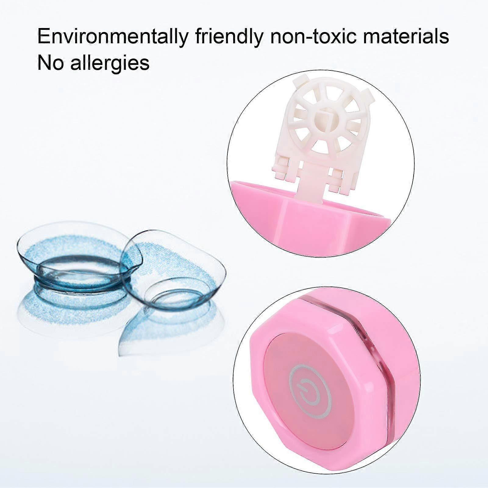 Contact Lens Cleaner Cleaning  Automatic With Usb(pink)