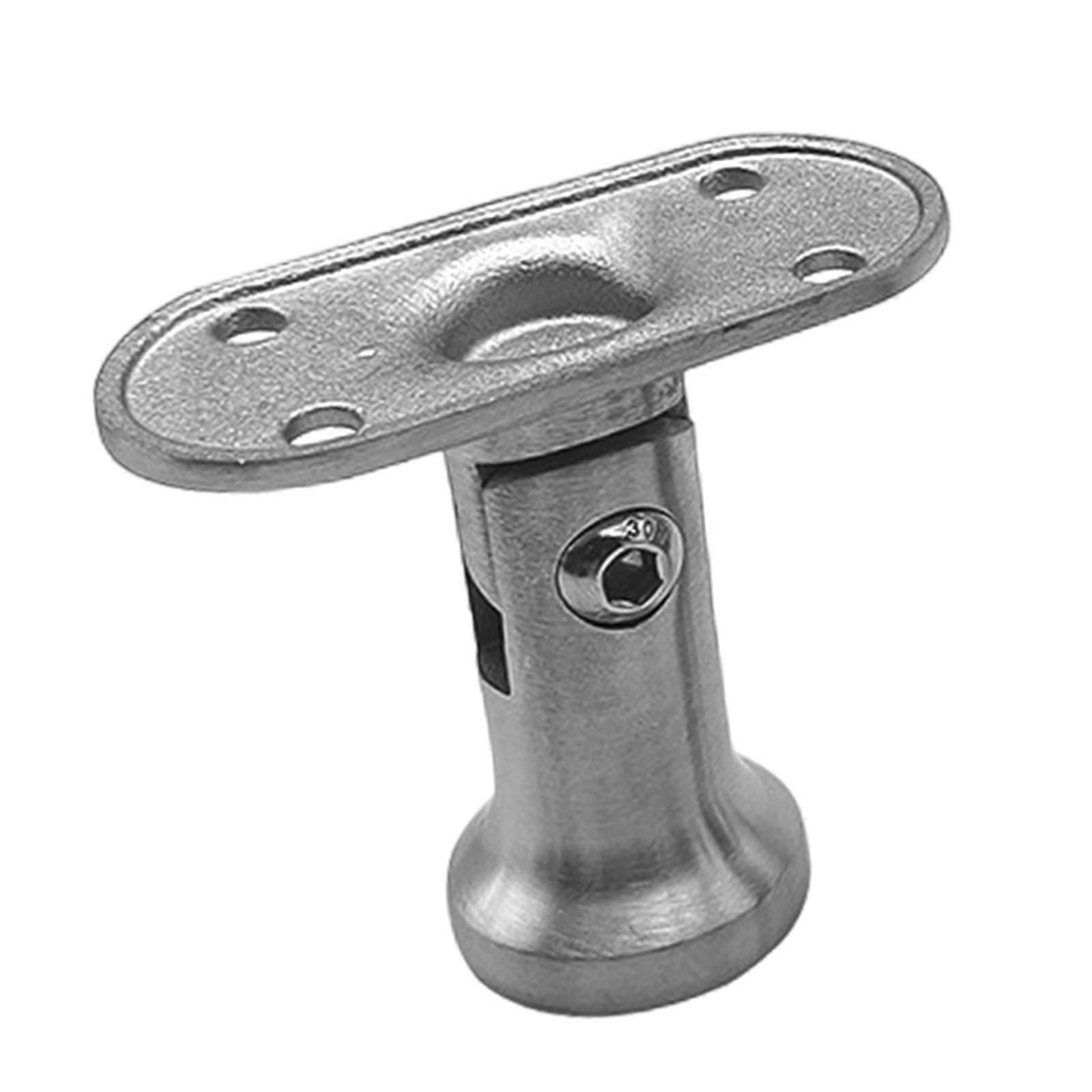 Stair Rail Bracket Stainless Steel Solid Rust Proof Easy to Install Handrail