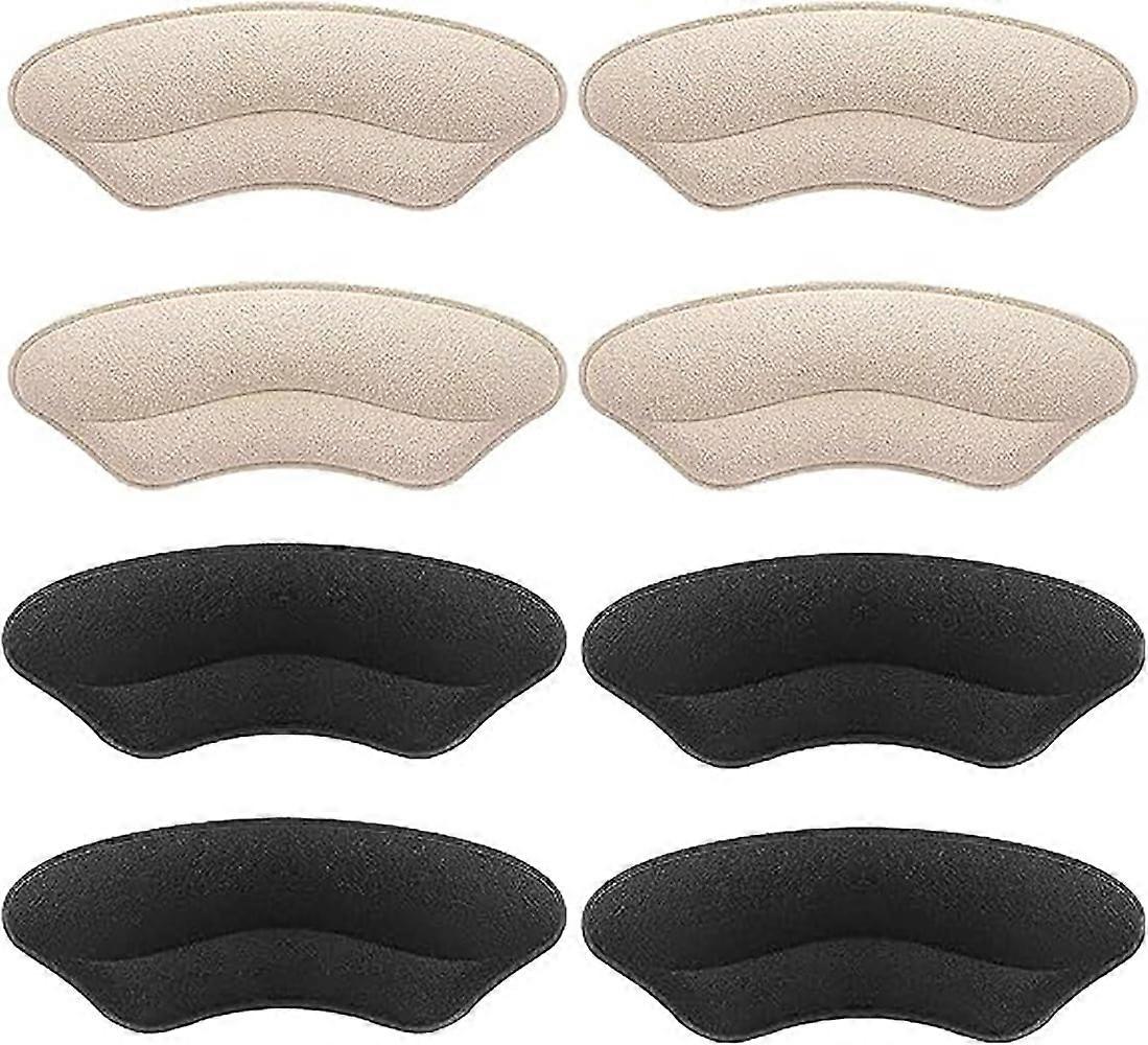 Heel Inserts Suede Cushions Non-Slip