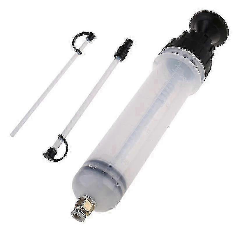 Oil Suction Syringe,200ml Brake Fluid Syringe,Oil Fluid Extractor,Liquid Extractor and Filling