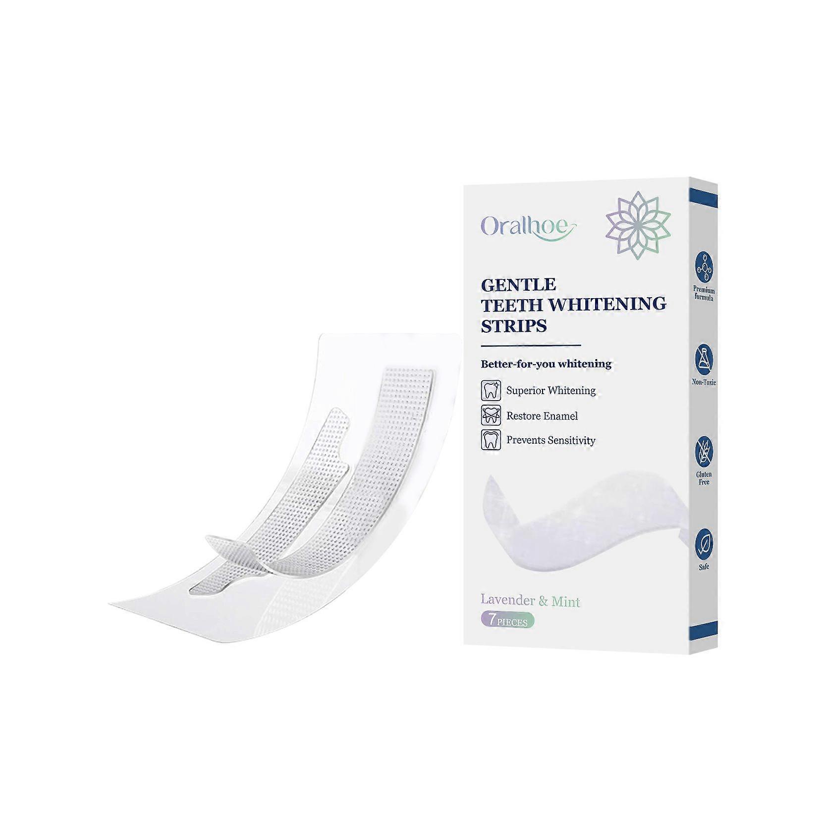 Oralhoe Teeth Care Teeth Strips Clean Teeth Fresh Care Portable Teeth Strips