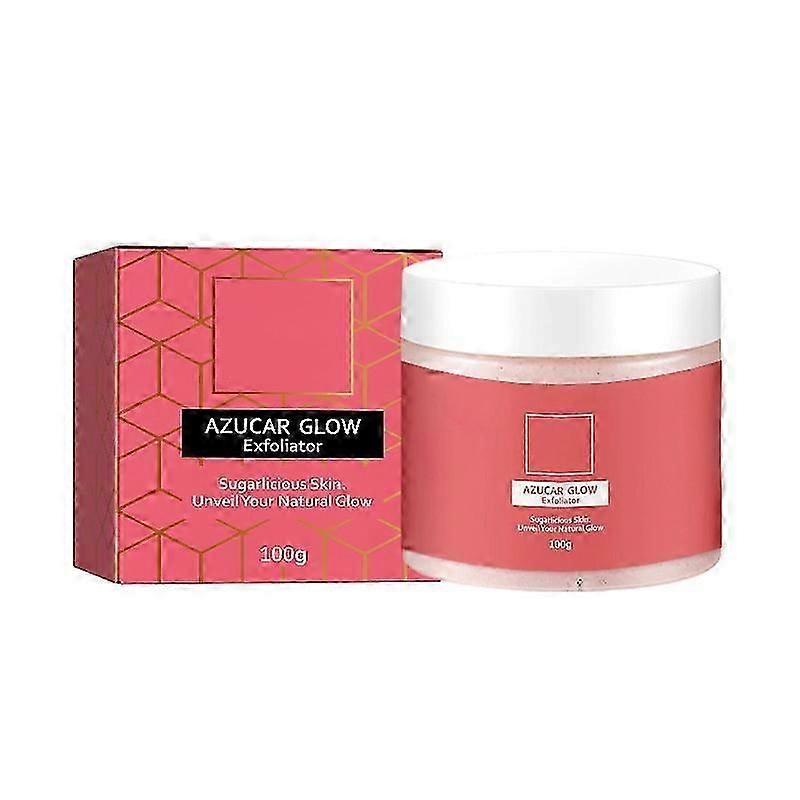 Glow Exfoliator, Exfoliating Scrub for Face, Sugar Facial Scrub, Makes Skin Feel Smooth, Improves Skin Texture, Gently Exfoliates
