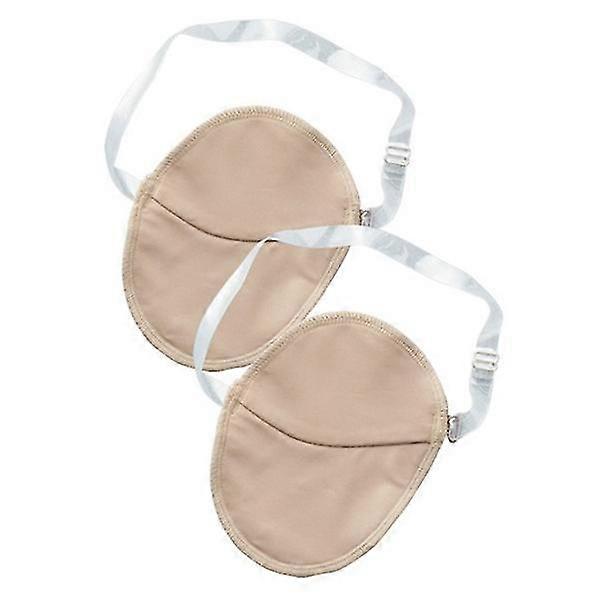 1 Pair of Washable Underarm Sweat Absorbing Pads - Reusable Armpit Sweat Guards for Shoulder Protection