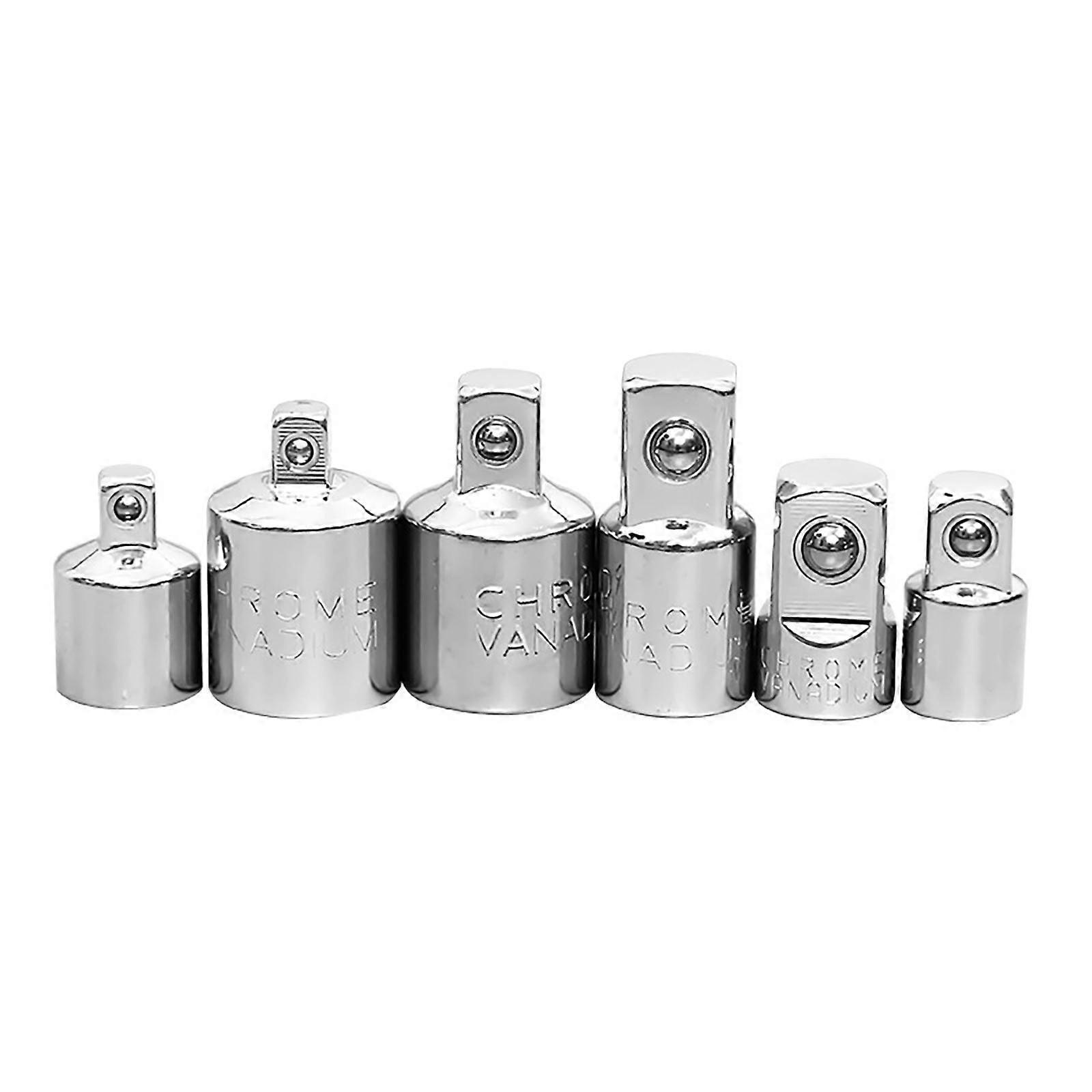Comprehensive 7Piece Socket Adapter Collection Rotating Joint Sleeve For Furniture Assembly Appliance Maintenance Tasks