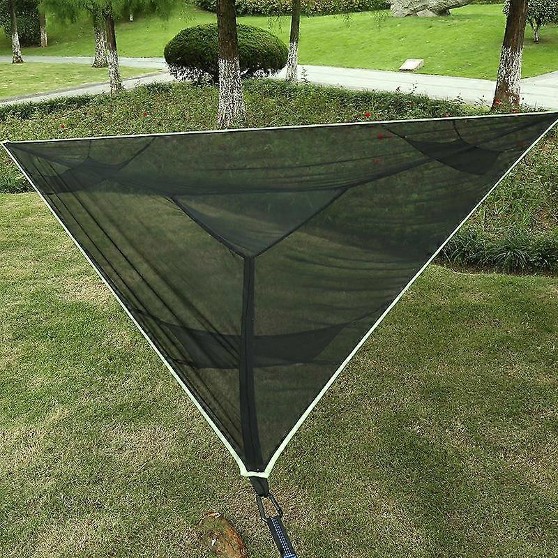 Outdoor Aerial Hammock Multi-person Triangle Portable Camping Hammock Supplies Garden Furniture Sets Tent Hammocks Equipment Net