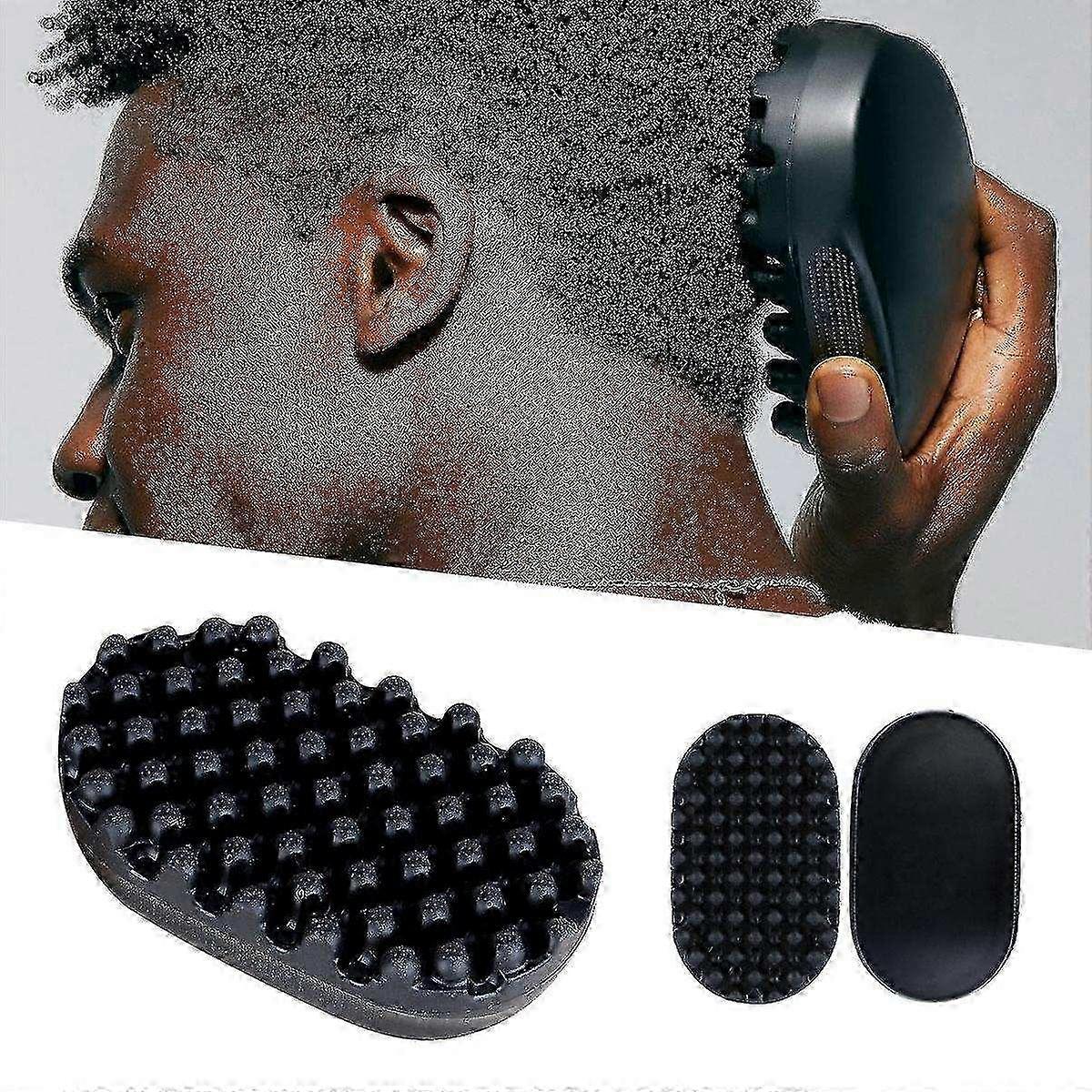 Silicone Curling Hair Brush, Twist Curl Comb for Afro Curls, Curl Brush for Afro Hair, Washable and