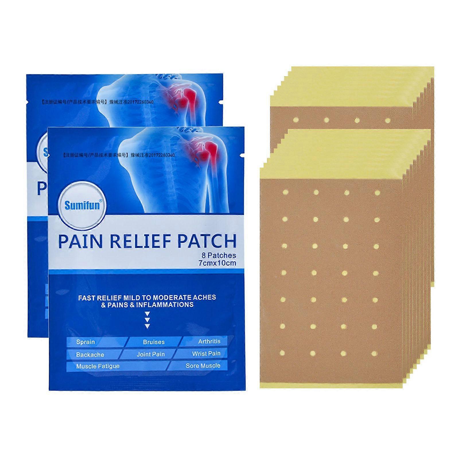 16 Wormwood Neck Cervical Patch Relaxing Chinese Pain Plaster