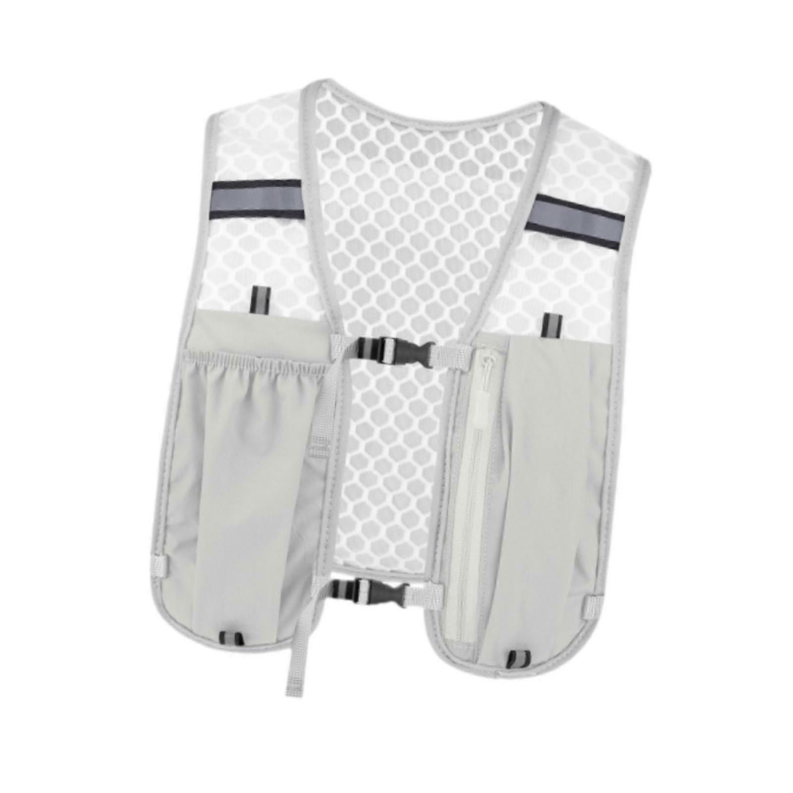 Running Hydration Vest Breathable Adjustable Runner Rucksack Water Pack
