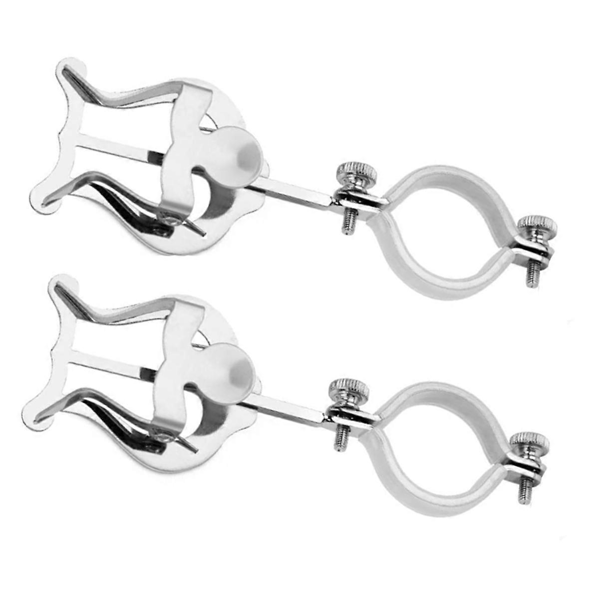 2Pcs clarinette lyre support clip musical pour fanfare clarinette partition clip support pour débutants pratiquants