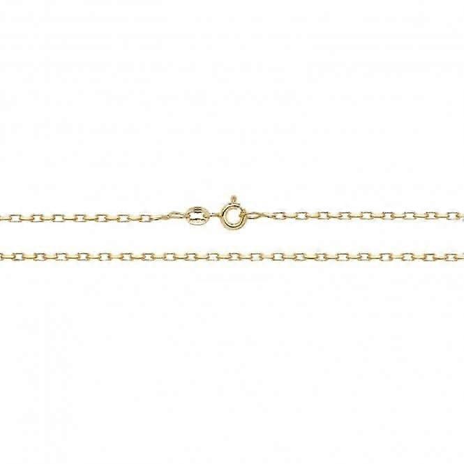 9ct Yellow Gold Double Curb Belcher Chain