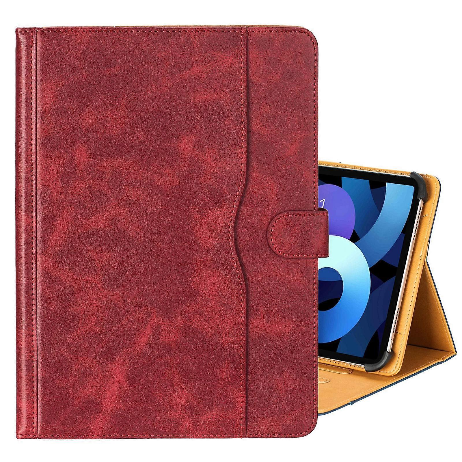 [New] Two-Color Cowhide Leather Tablet Case