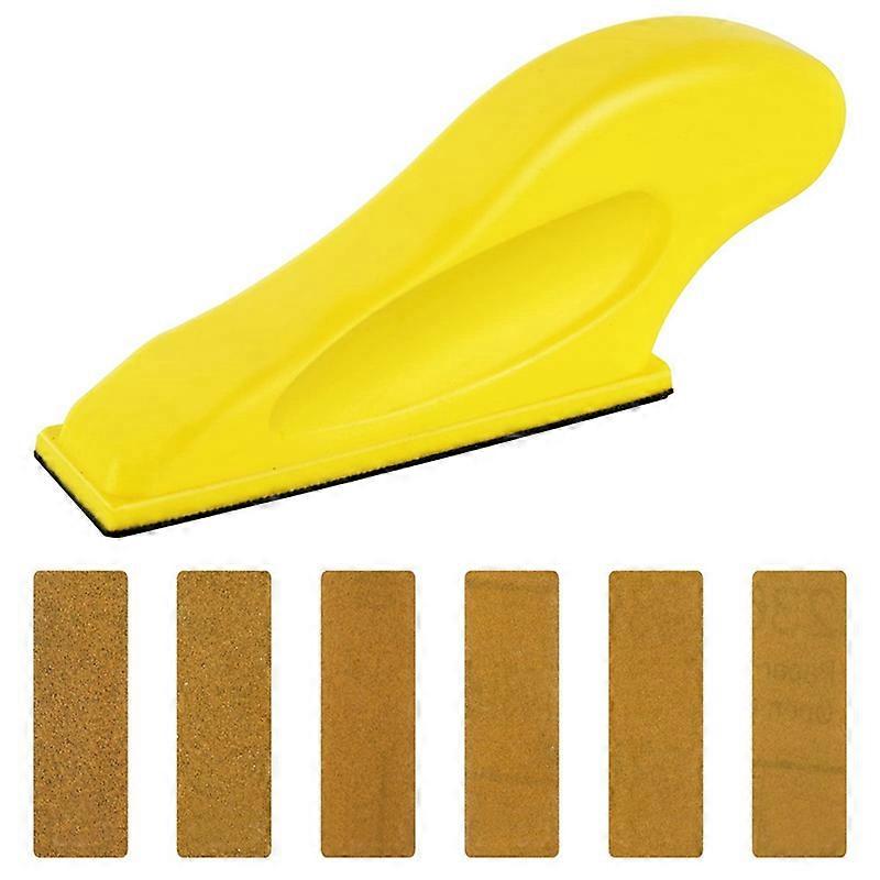 Mini Sander Kit, Micro-Sanding Tools for Small Projects,Detail Handle