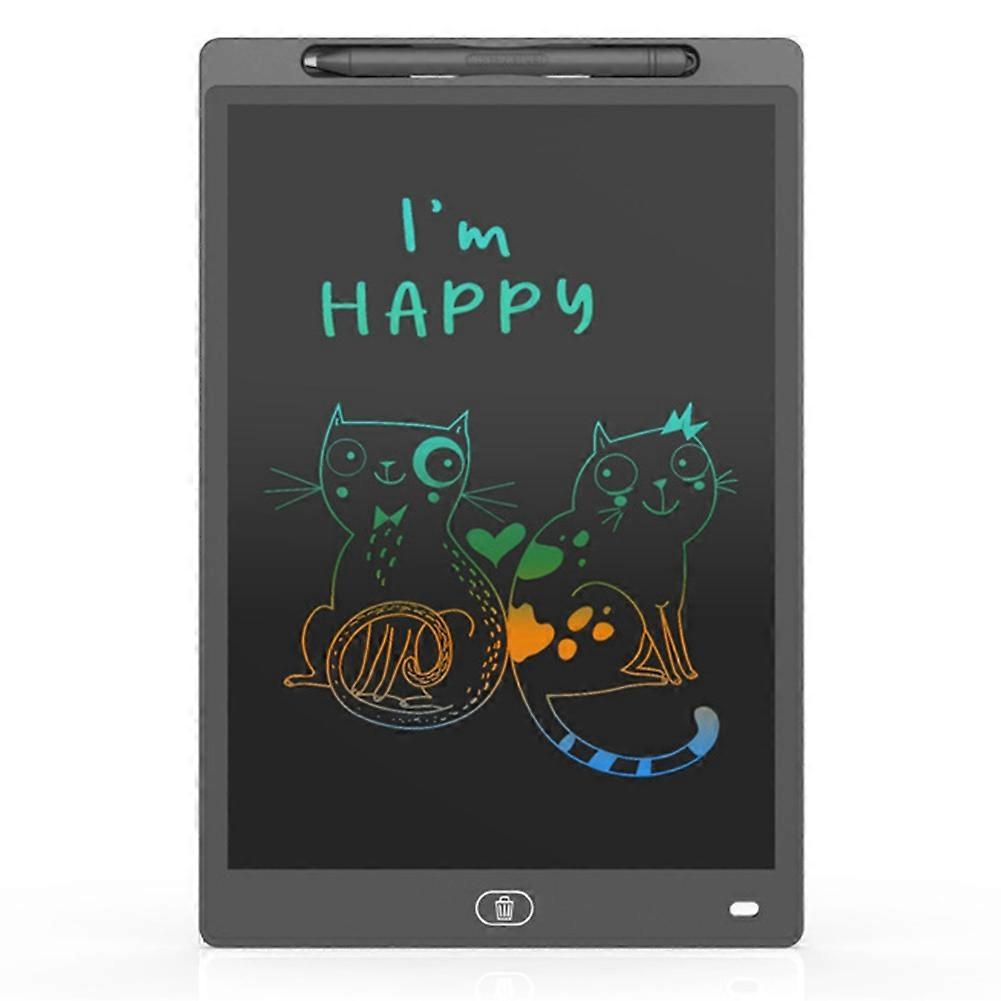 12 Inch Children'S Drawing Board LCD Handwriting Board (Color) F