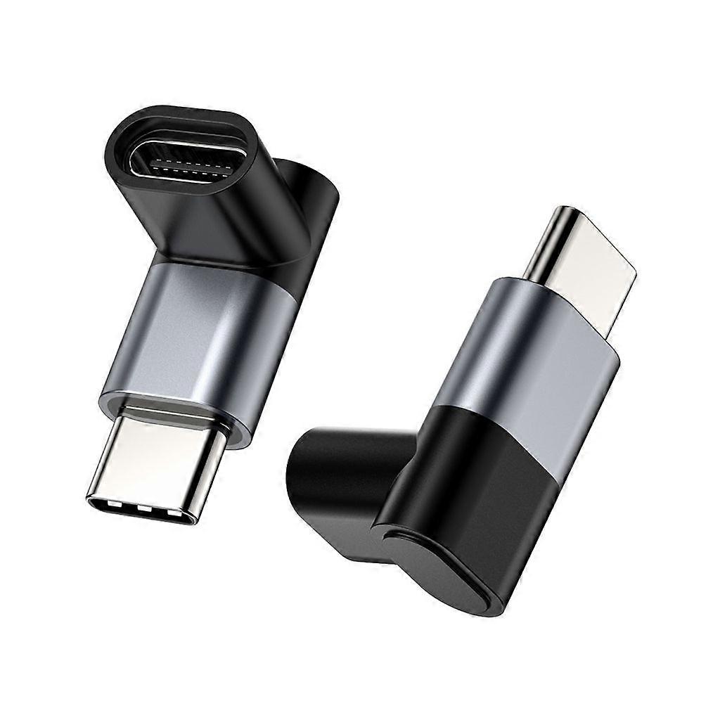 USB C Angled Adapter Audios Syncing Transmission for Simple Connection