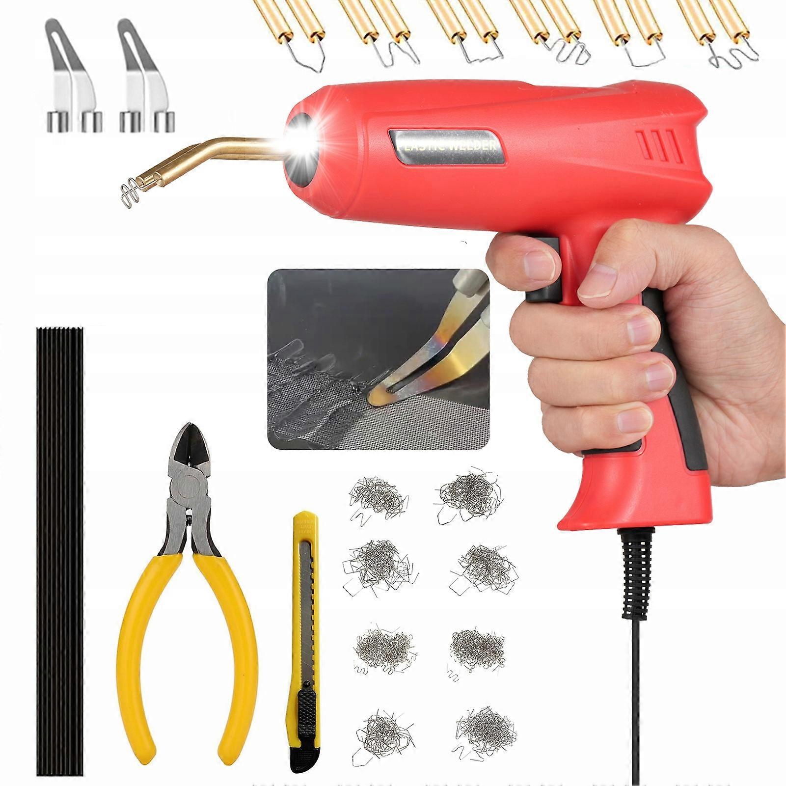 Soldadora de plástico 150w + 800 grapas