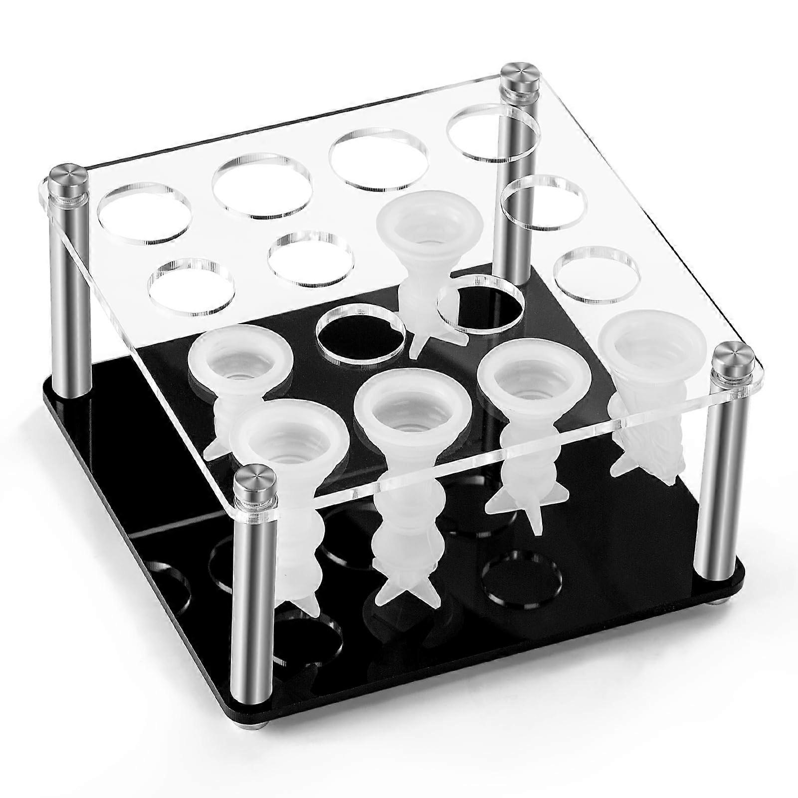 Metal Chess Piece Holder for Making Game Kit Set 6.5 x 6.5 x 3.2 Inches