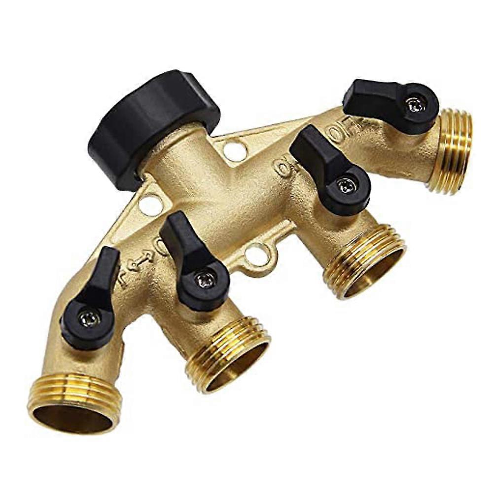 Hose Splitter, Brass, Multi-Hose Adapter