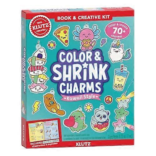 Kawaii Shrink Art by Editors of Klutz Multiplecomponent retail product parts enclosed Book