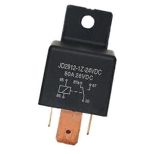 8xJD2912-1Z-24VDC Car Motorcycle DC28V 80A 5Pin Changeover Switch SPDT Relay