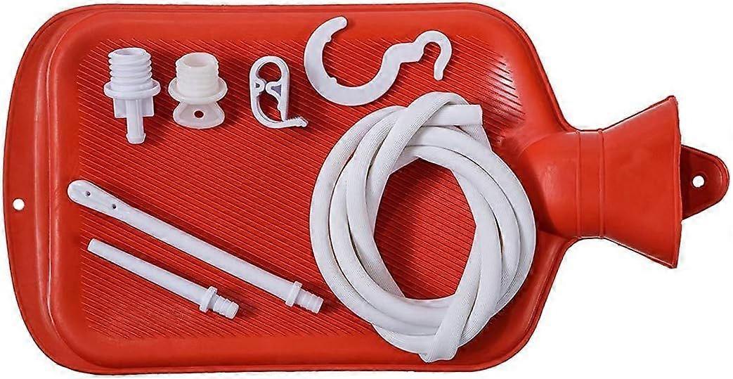 2025 Latest Model Enema Bag Kit 2 Quart Home Water & Coffee Colon Cleansing Kit