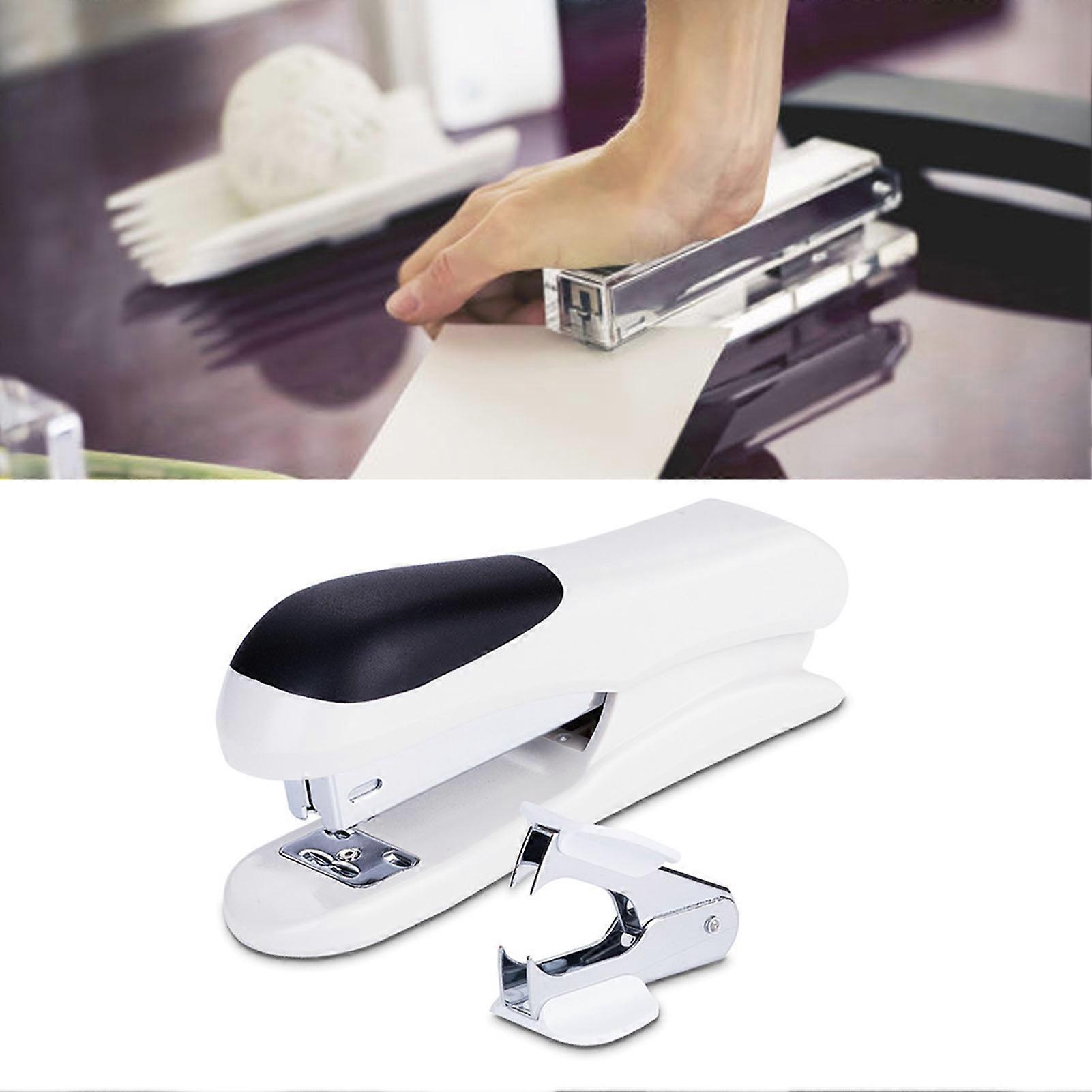 Compact Plastic Manual Stapler with Nail Remover for No.12 Staples