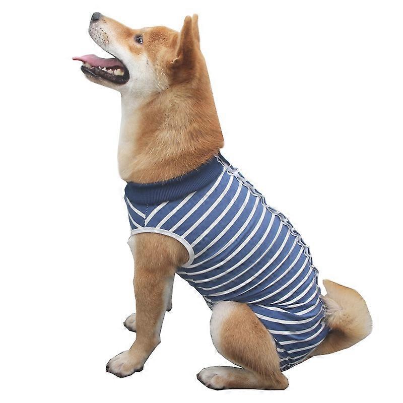 Pet Sterilization Surgical Gown Highly Elastic And Breathable Postoperative Nursing Clothes, Size: S