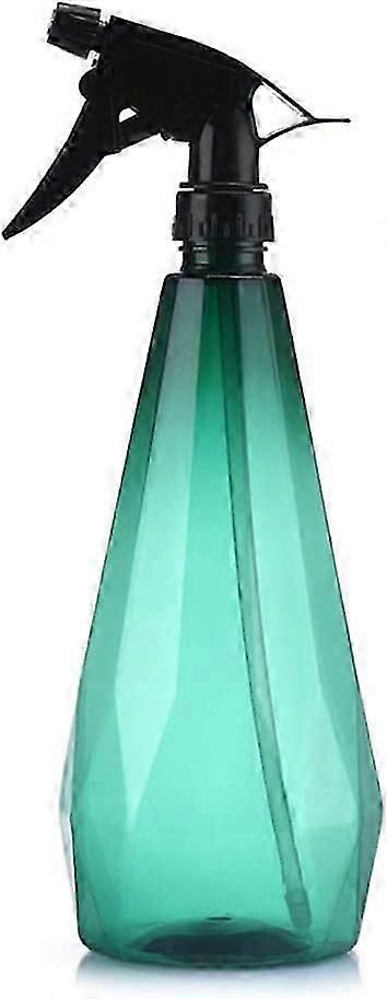 Spray Bottle, 1L Plastic Bottle Clear Spray Bottle Empty Trigger Refillable Spray Bottle, Green
