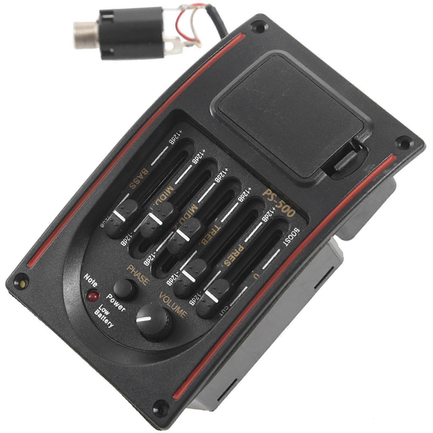 5-Band Tone Controls EQ Equalizer Tuner PS-500 Equalizer Pickup
