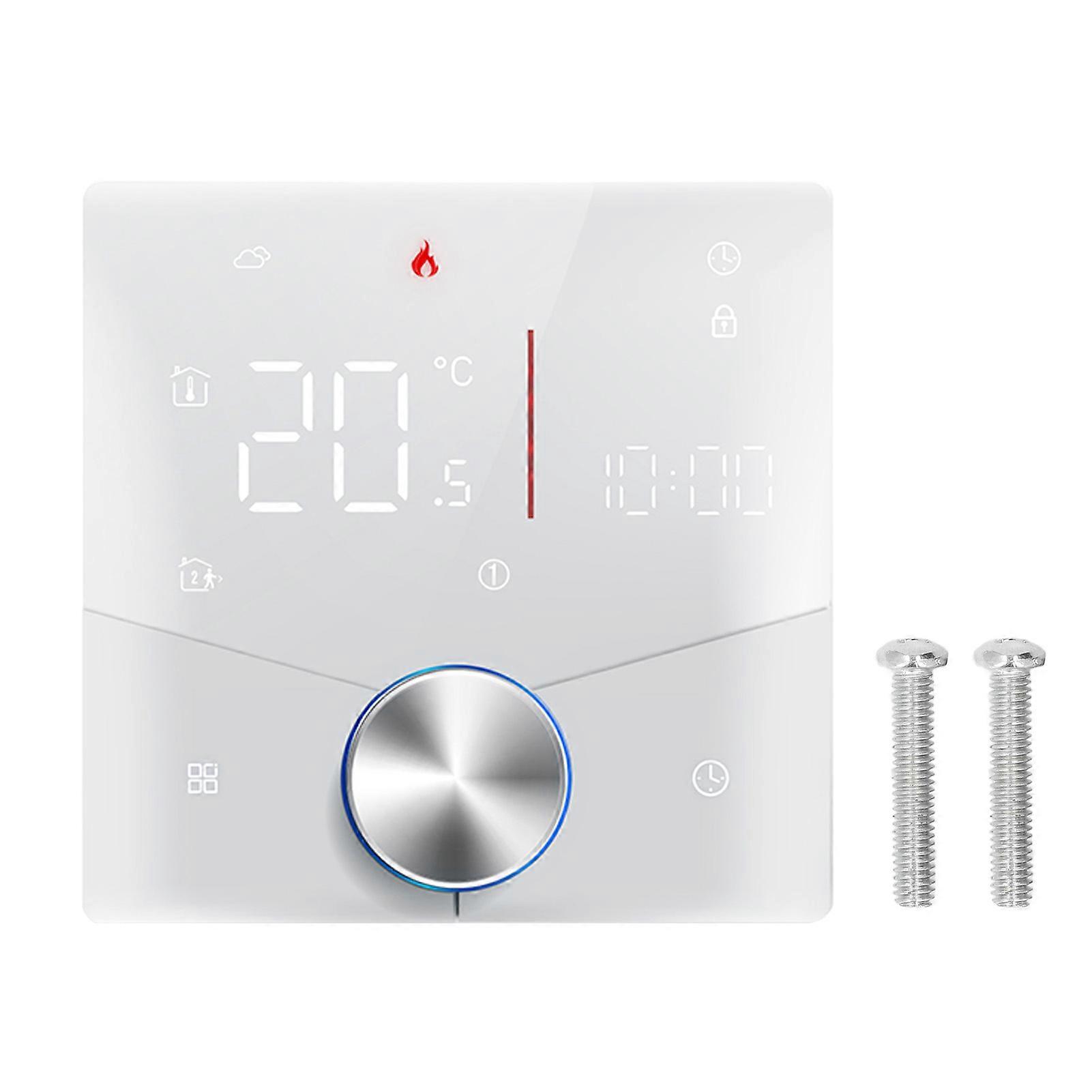AC95‑240V Smart 6 Periods Programmable Voice APP Control LED Screen WiFi Thermostat for Water Heating