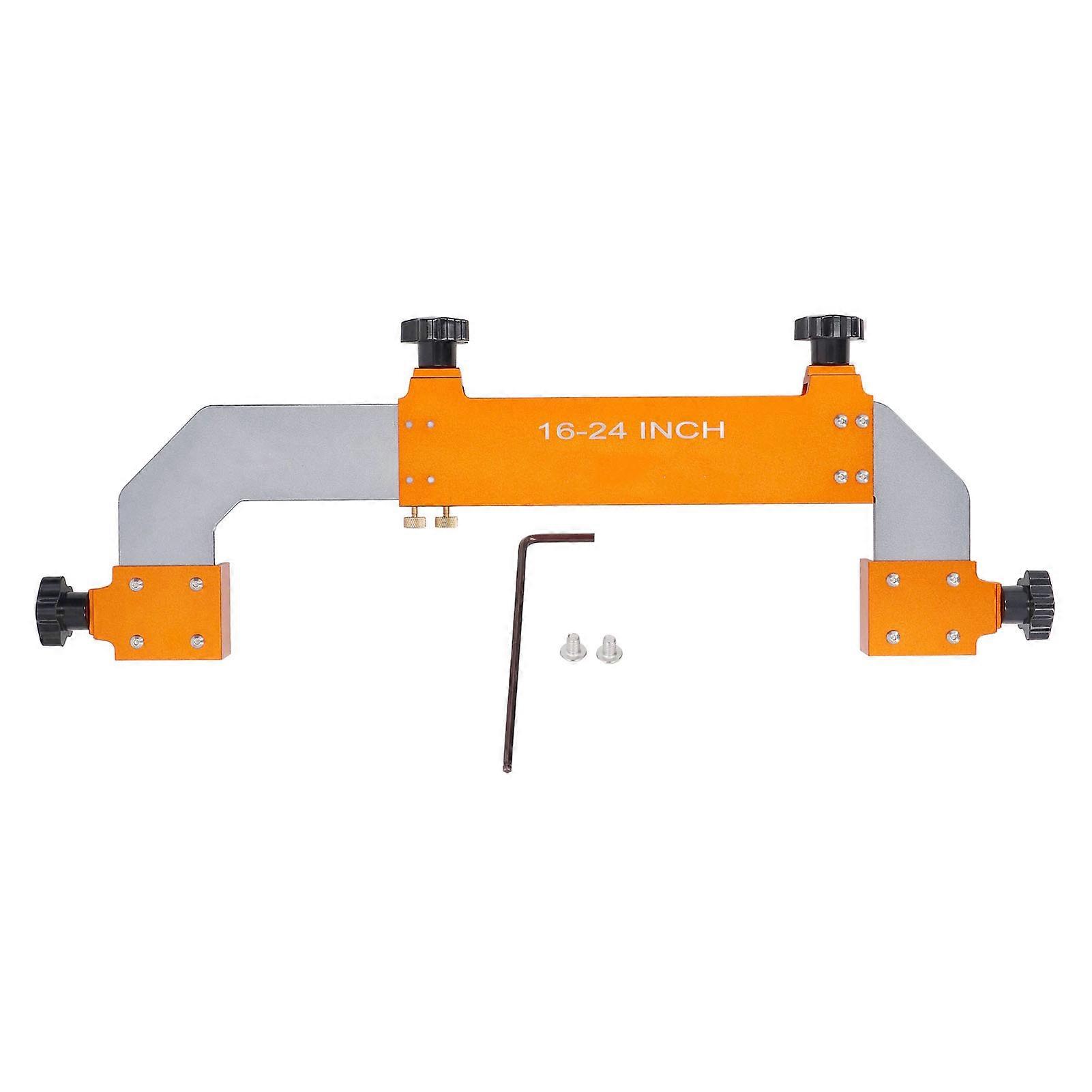 16-24in Wall Stud Framing Tool Aluminium Alloy Accurate On Center Stud Framing Tool for Woodworking