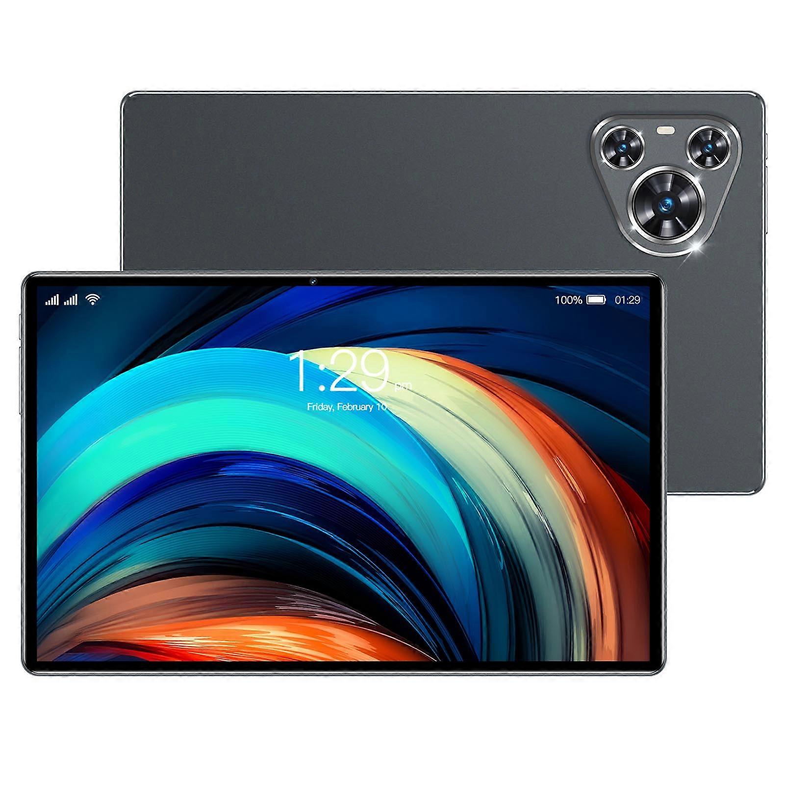 10.1-Inch with 1960*1200 High-Clear Screen Dual Camera Android14 8-Core Processor Tablets 12GB+512GB for Home Office Meetings