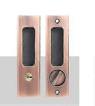 Pocket Door Handle With Key Sliding Door Lock Key Recessed Door Handle 160mm