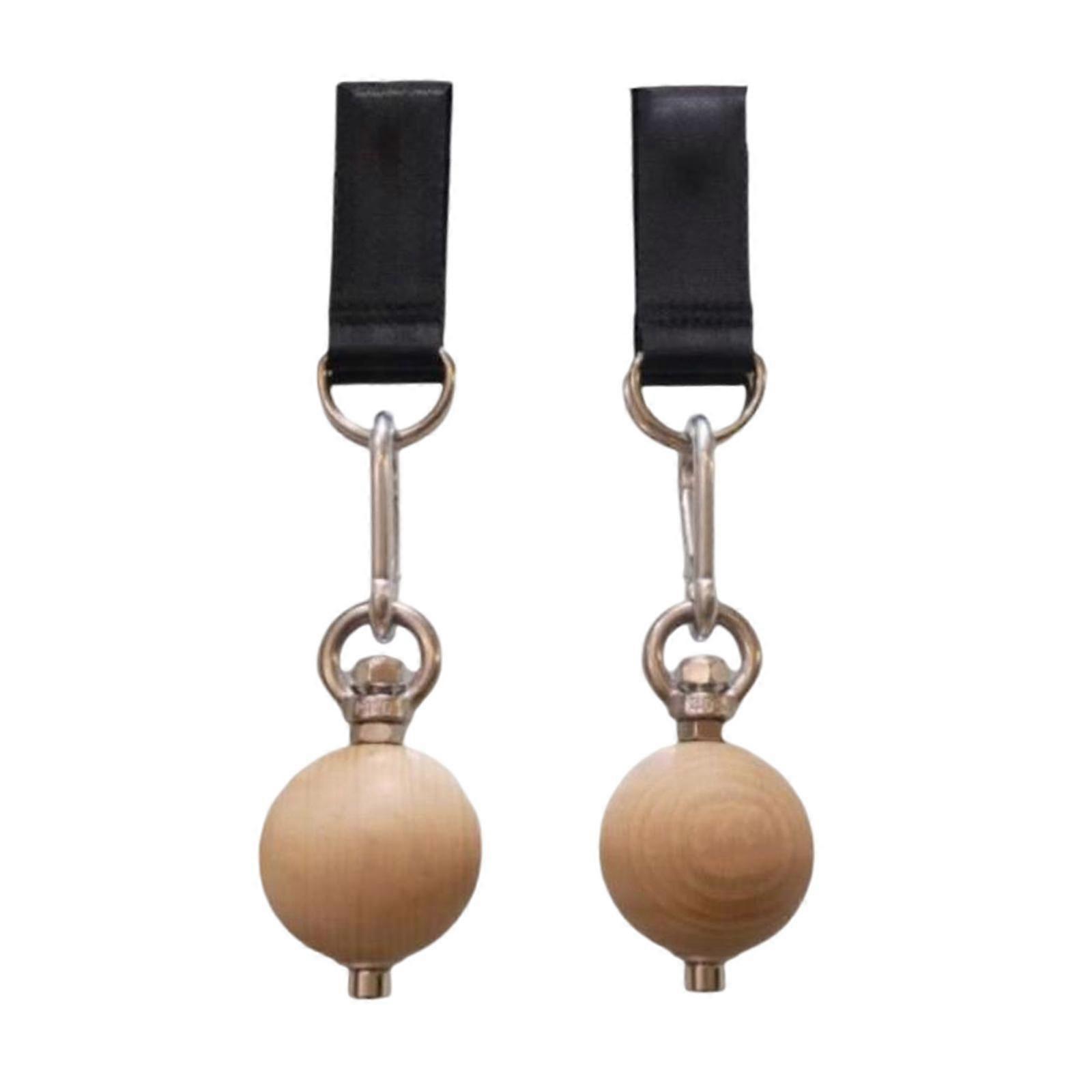 Pull up Ball Wood Pull up Handles Non Slip Climbing Pull up Power Ball