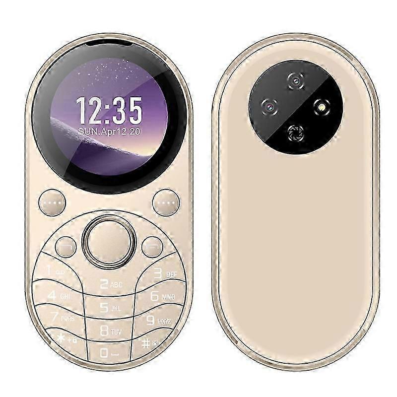 Servo I15 Mini Dual Sim Miniature Circular 2g Feature Phone - Purple