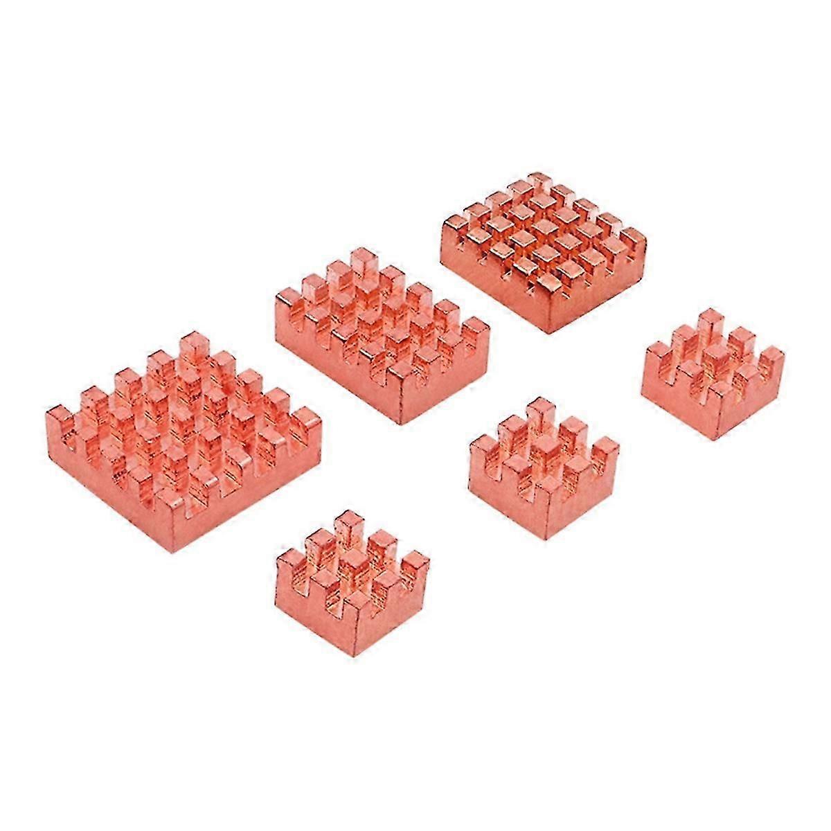 For Banana Pi -F3 Heatsink Copper Passive Cooling Pad Heat Dissipation Radiator