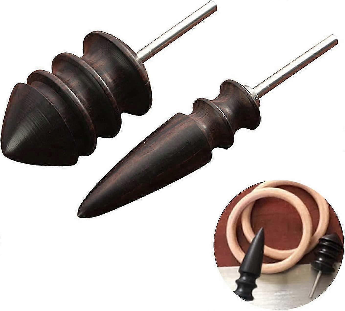 2 pieces Handmade DIY Leather Leathercraft Carving Tool, Leather Processing Set