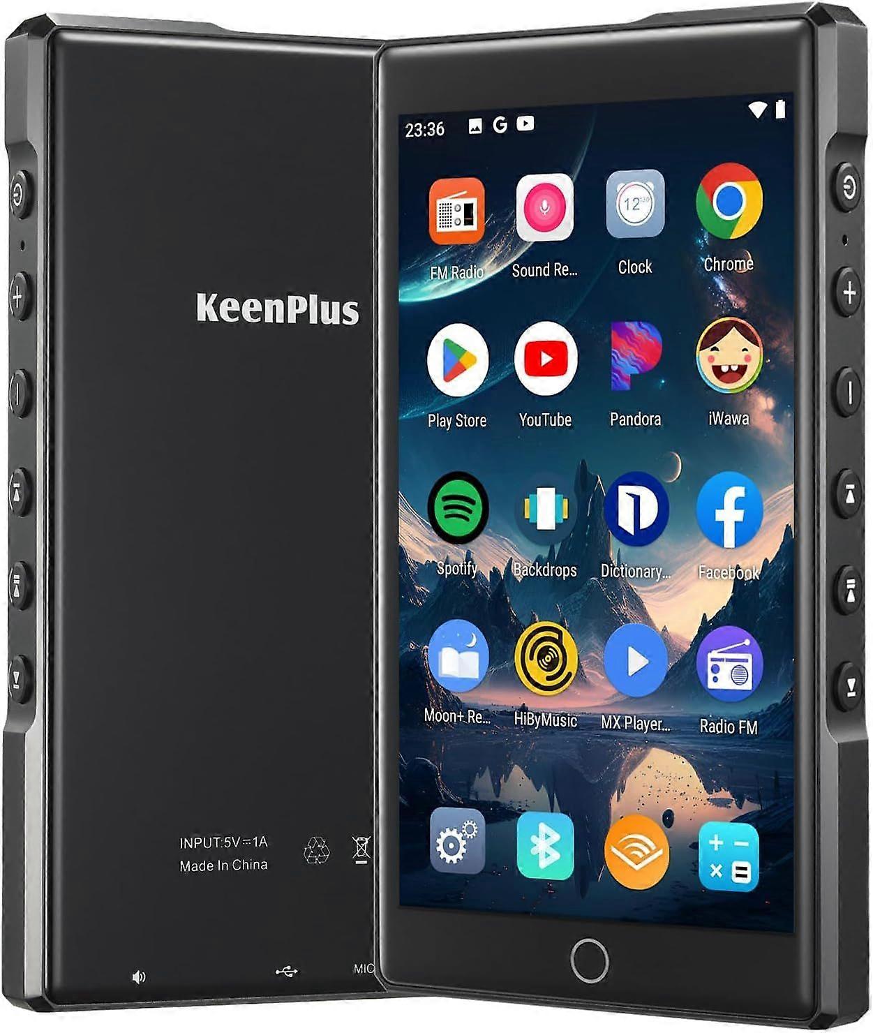 Leitor de MP3 modelo mais recente de 2025 com Bluetooth e WiFi 80GB-1TB | 4.3" HD