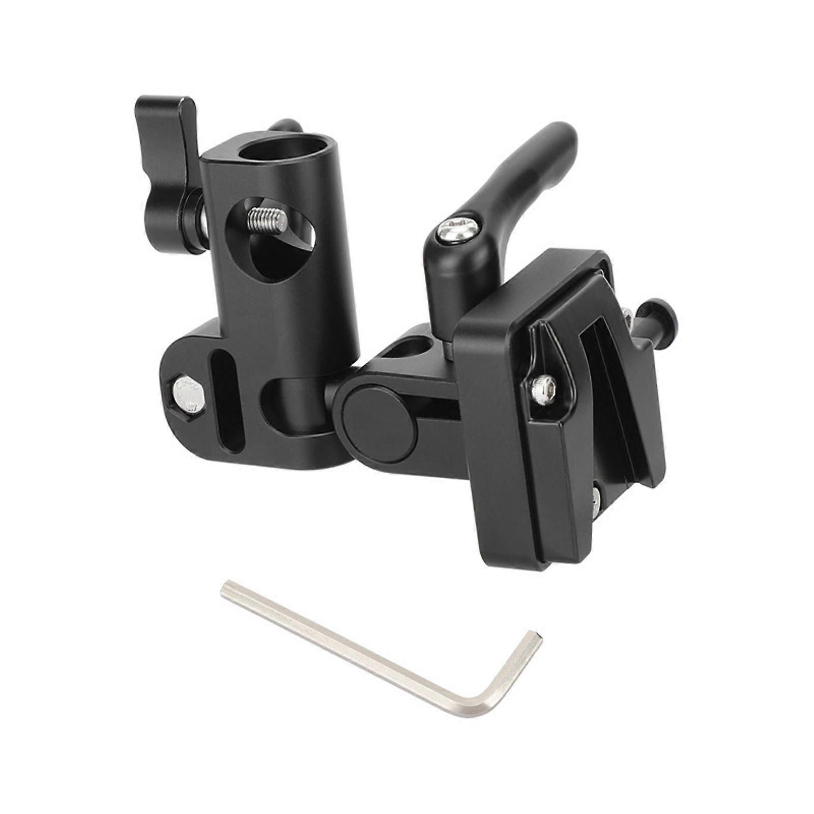 Versatiled V Lock to C Clamp Adapter V Lock to C Clamp Adapter Suitable for Most Tubes and Camera Accessories