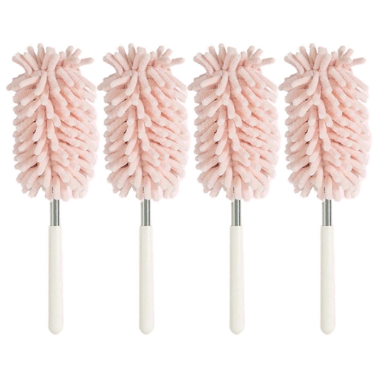 Home Dusting Brush With Telescopic Handle, Soft Component Duster For Narrow Spaces Nordic powder
