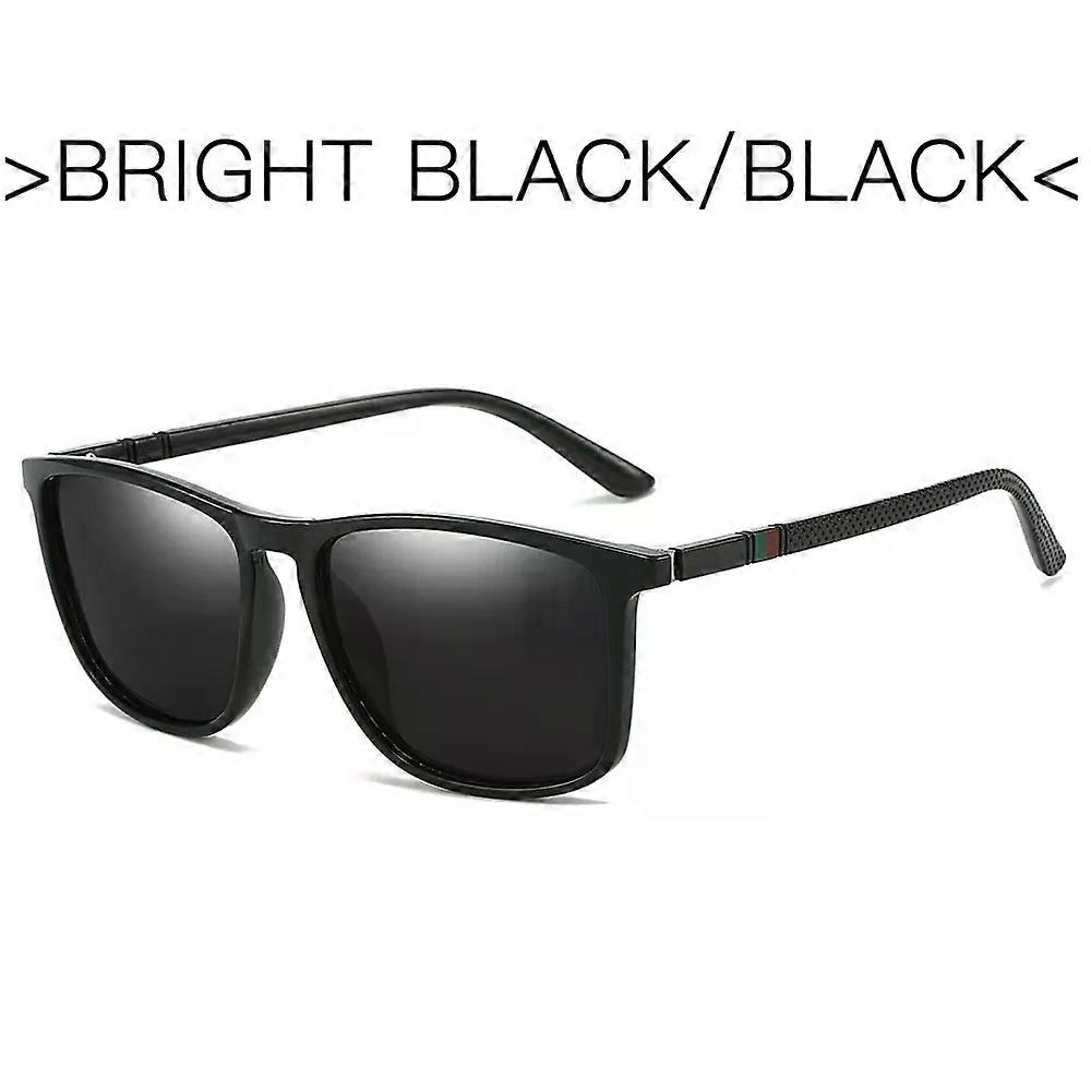Sports Sunglasses Suitable for Men Polarized ComSuitable for table Wear Square Sun Glasses Male Light Weight Eyewear Accessory with Origina UV400