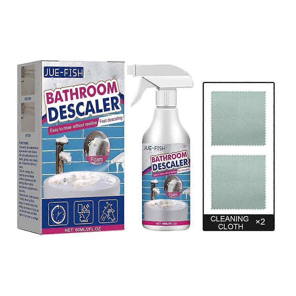 Spray nettoyant mousse salle de bain Puissant détartrant multi-usages Nettoyant