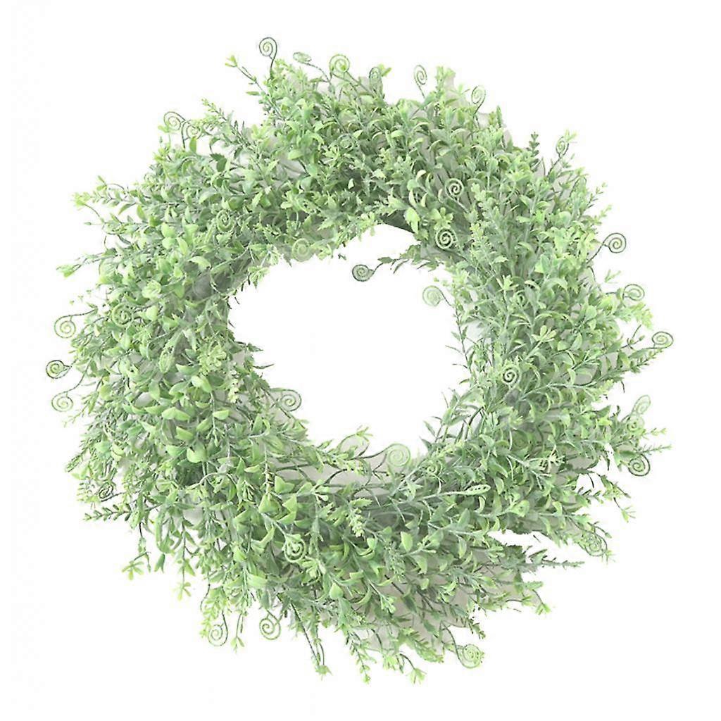 Handmade Floral Artificial Simulation Garland Wreath Grass Wreath Christmas