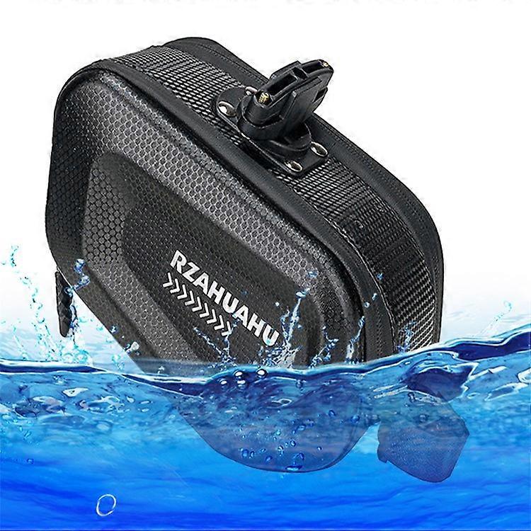 RZAHUAHU 2L دراجة السرج حقيبة للماء الصلب قذيفة الدراجة تحت حقيبة مقعد