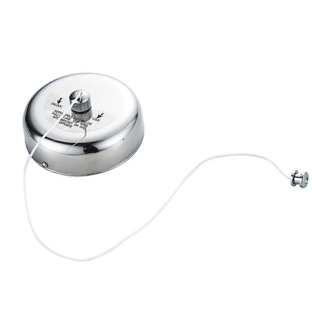 Corda de Roupa Retrátil para Uso Interno e Externo 3meter/9.8ft Branca