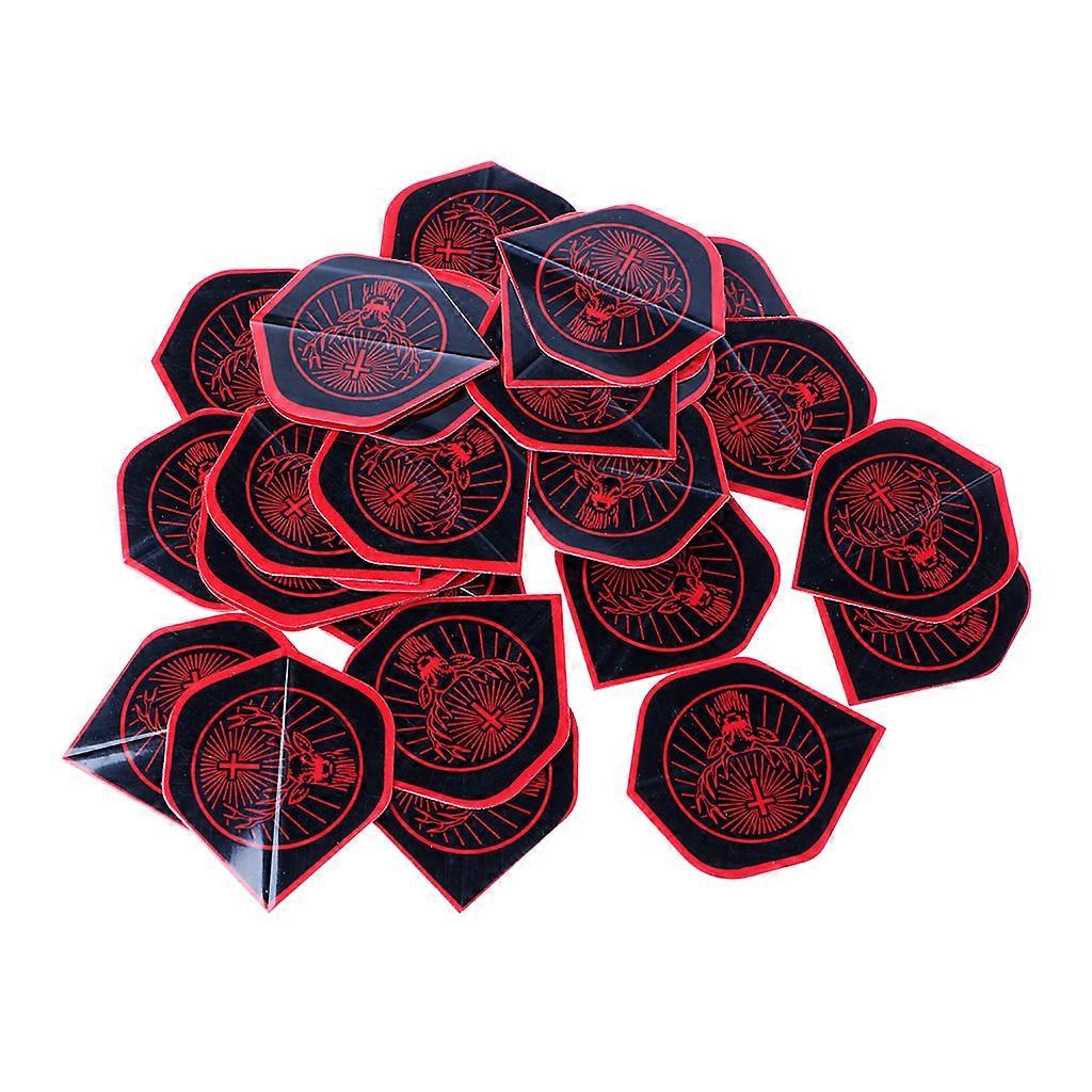 30 Pcs Nice Dart Flights Rare Pattern High Quality PET