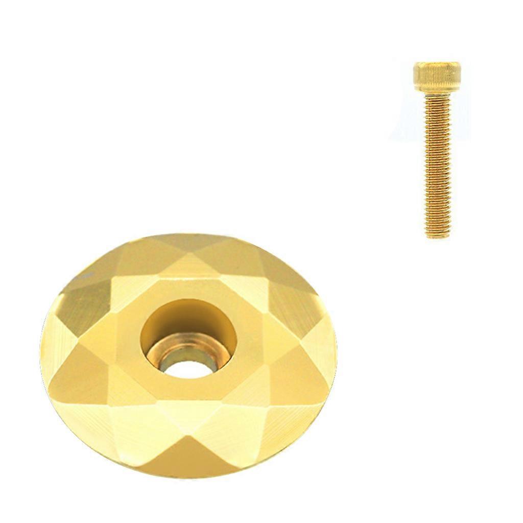 1 σετ για κράμα χάλυβα τιτανίου Καπάκι στελέχους ποδηλάτου με βιδωτό κάλυμμα ακουστικών Ανθεκτικό στη σκόνη προστατευτικά μέρη ποδηλάτων MTB Επαγγελματική επισκευή ποδηλασίας