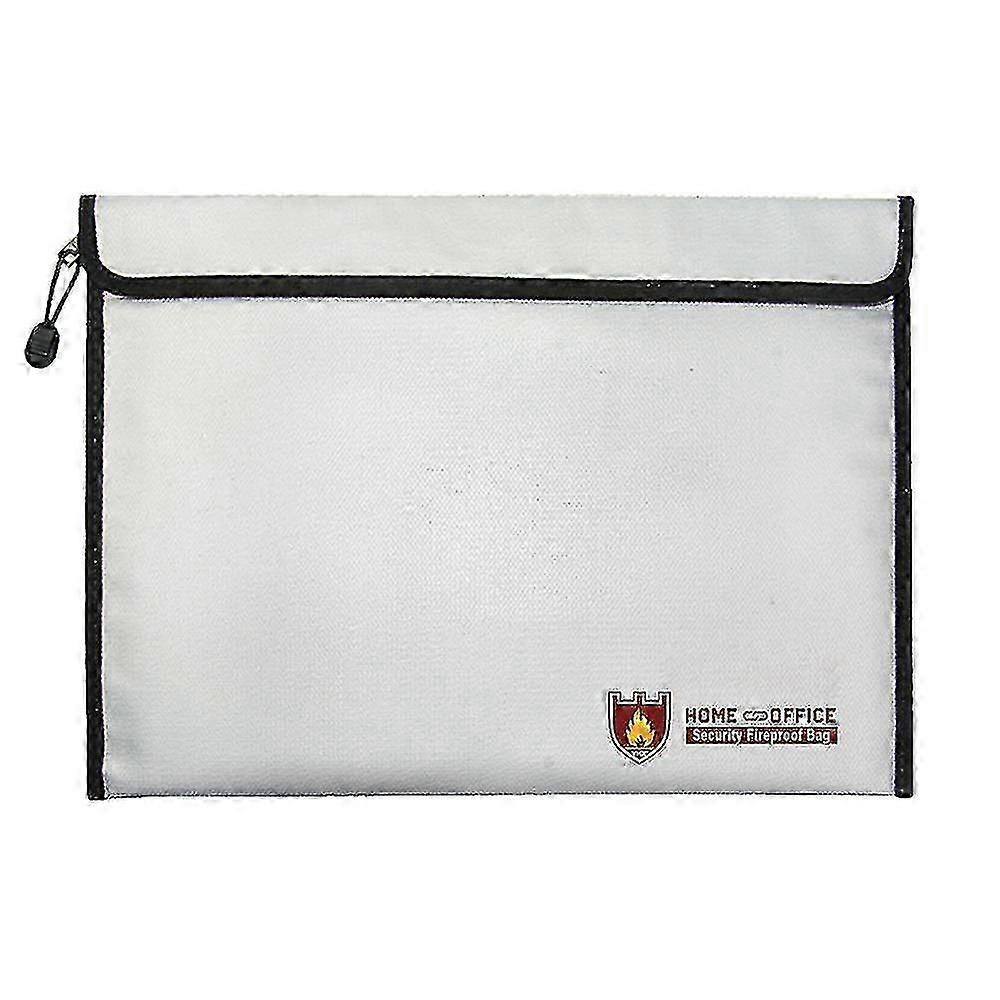 Fireproof Document Bag 38x 28cm Fireproof Waterproof Pouch Cover Pouch