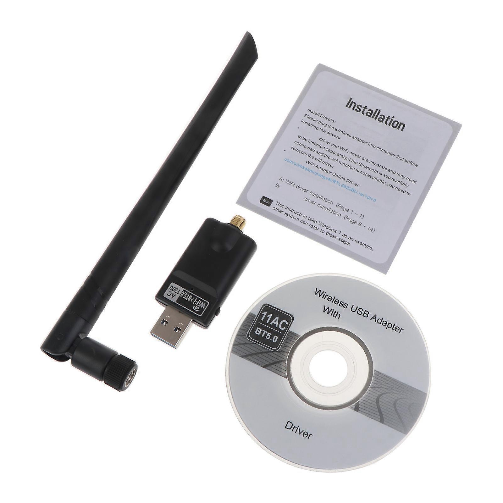 Wireless Network Card Built-in High-performance Dual Antennas, Business Generous with Built-in Antenna MIMO Function